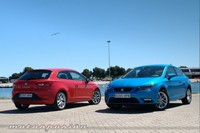 Seat León SC, presentación y prueba en Barcelona