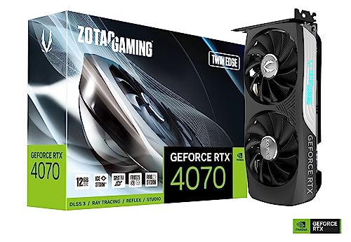 Zotac GeForce RTX 4070 Twin Edge NVIDIA 12 Go GDDR6X