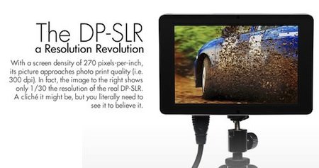 DP-SLR, el marco digital de más alta resolución del mundo