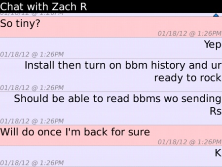 Peep It te deja leer mensajes del BBM sin que la otra persona se entere que lo leiste