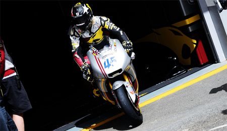 Scott Redding marca el ritmo en Moto2
