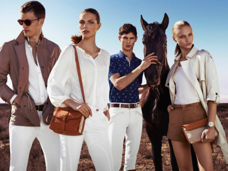 Hunter & Gatti recrean el mundo ecuestre en la nueva campaña de Massimo Dutti