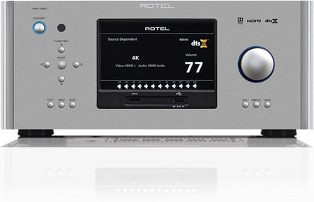 Rotel RAP-1580, un receptor AV a la última en sonido y con pantalla de 7 pulgadas en su frontal