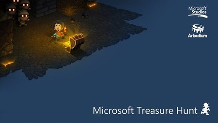 Echando unas partidas a Microsoft Treasure Hunt