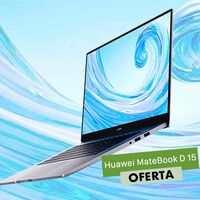 Este ligero y potente portátil MateBook D15 con procesador Ryzen 7 cuesta casi 150 euros menos en los Días sin IVA de Huawei