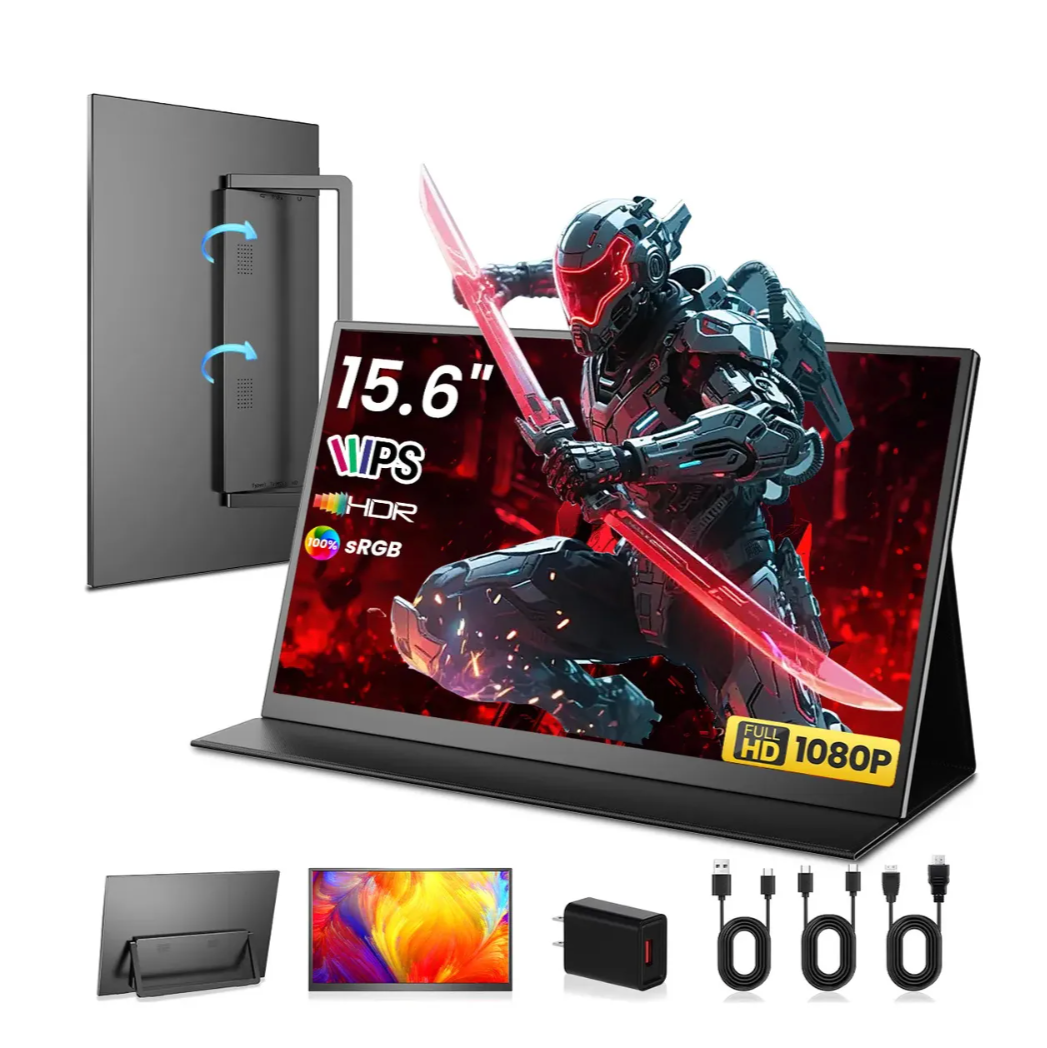 Monitor portátil FAMXUB de 15.6 pulgadas