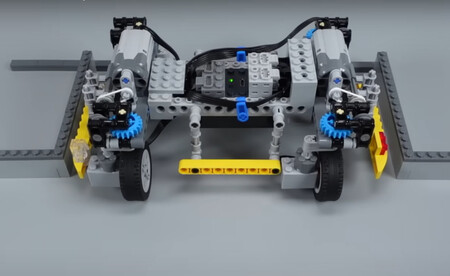 LEGO Technic aparcamiento en paralelo vídeo