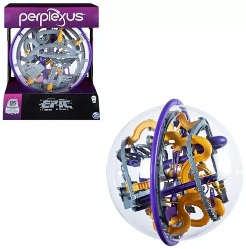 PERPLEXUS - Rompecabezas: Bola Laberinto 3D con 125 ObstáculosJuguetes Niños 10 años +