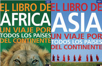 "El libro de África" y "El libro de Asia", de Lonely Planet