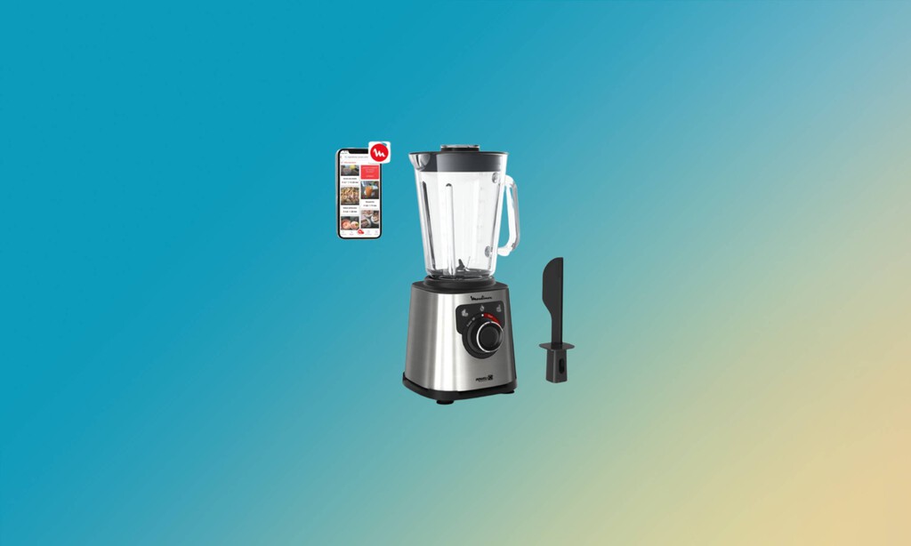 Moulinex tiene esta batidora inteligente a precio de chollo: llévatela por menos de 90 euros con un cupón descuento 