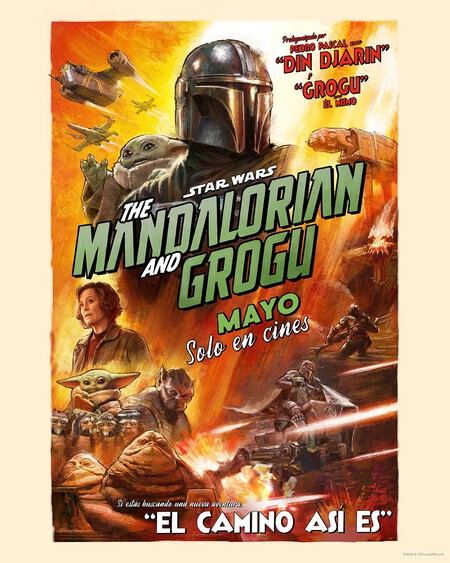 The Mandalorian e Grogu - pôster oficial