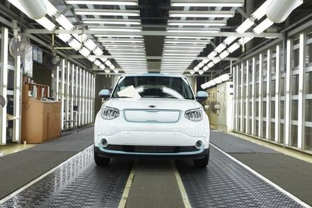 El Kia Soul EV entra en producción