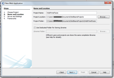 PrimeFaces - creando un proyecto Web