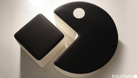 Poufman: puff estilo Pac-Man