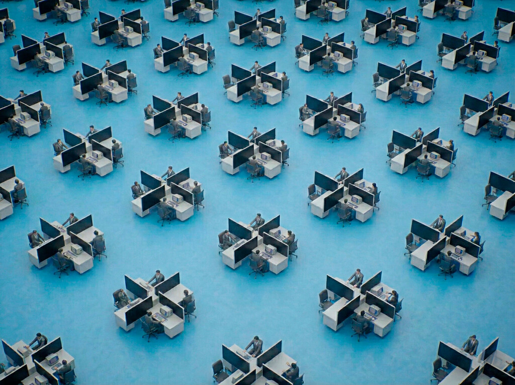 En 1985 la empresa más valiosa del mundo tenía 400.000 empleados. En 2026 la empresa más valiosa del mundo tiene 40.000 empleados