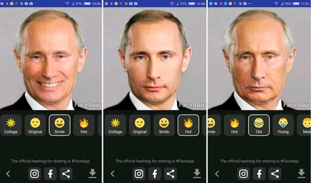 フェイスアプリ