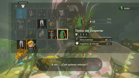 Zelda Totk Despertar Mejoras