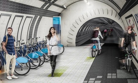 Londres aspira a convertirse en un hormiguero para los ciclistas y peatones reutilizando túneles subterráneos