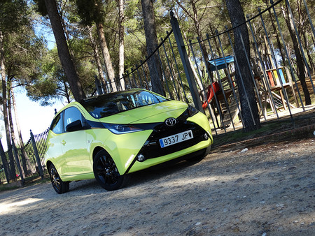 Parque Prueba Toyota Aygo Exterior