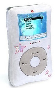 Almohada para poner dentro tu iPod