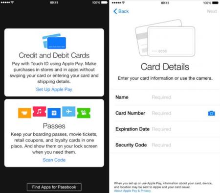 Con la llegada de la segunda beta de iOS 8.1 tenemos las primeras imágenes de configuración de Apple Pay