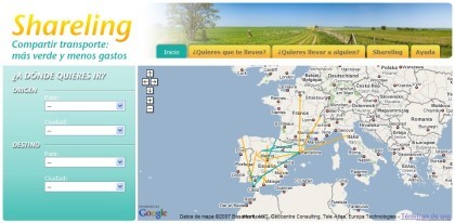 Shareling: compartiendo transporte para viajar