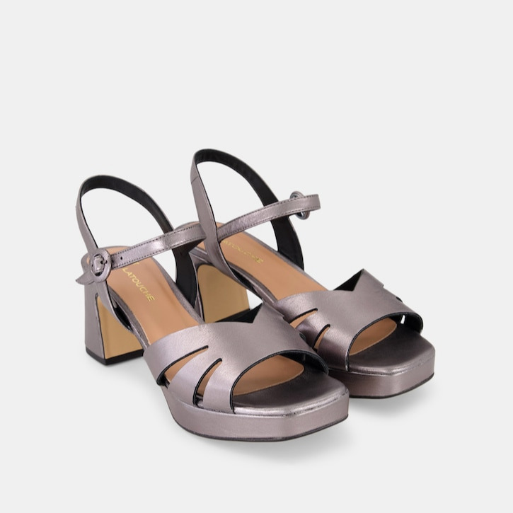 Latouche
Sandalia de mujer tacón, plataforma