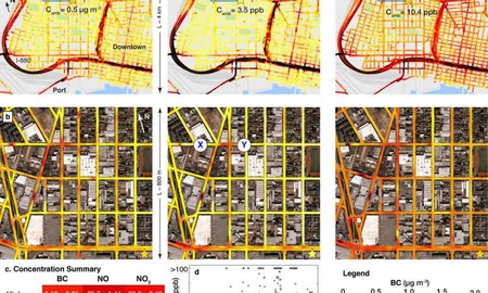 Google Street View permite medir la contaminación calle por calle