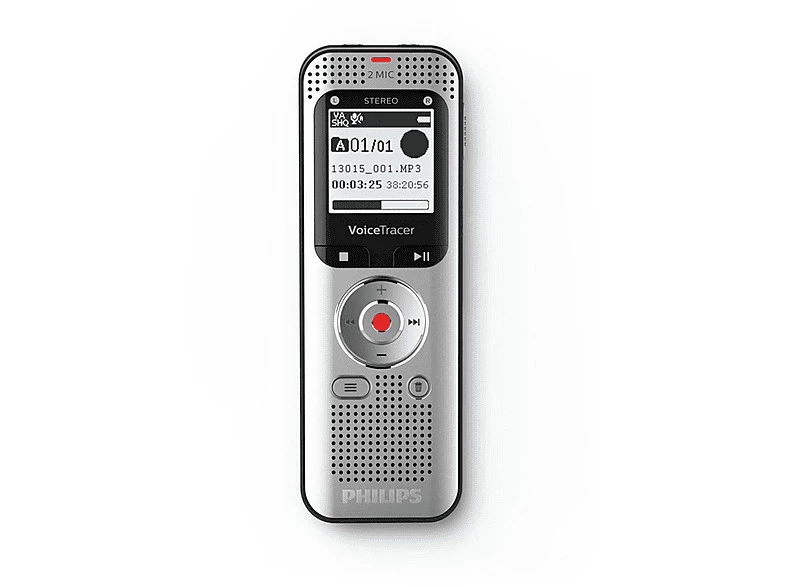 Grabadora de voz - Philips VoiceTracer DVT2050, 8 GB
