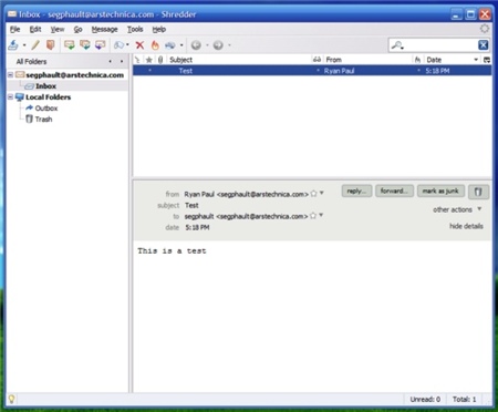 Thunderbird 3.0 alpha 3, ya falta menos