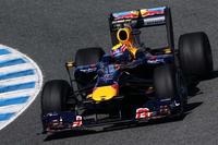 Mark Webber es el más rápido en el primer día soleado