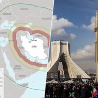 Si la pregunta es qué parte de Europa está al alcance de los misiles de Irán, la respuesta es sencilla: una bastante grande 