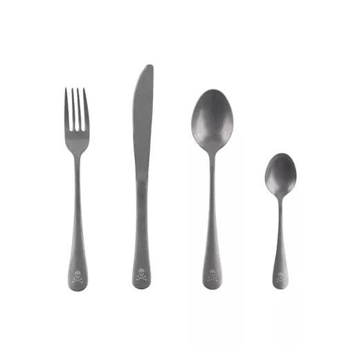 Set de 16pc de cubertería en acero inoxidable Scalpers Home