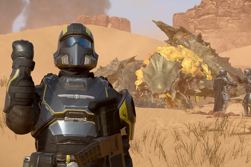 Helldivers 2 Cuerpo A Cuerpo