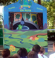 Títeres en los parques, una genial iniciativa