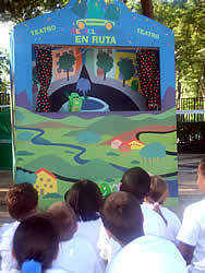 Títeres en los parques, una genial iniciativa
