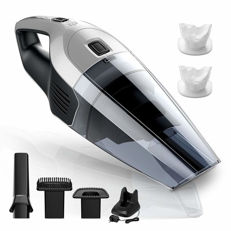 Oferta flash en Amazon: aspiradora de mano inalámbrica VicTsing por 42,49 euros hasta medianoche
