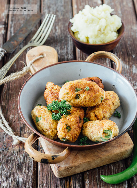 Croquetas picantes de atún. Receta
