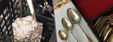 El truco del papel de aluminio para que los cubiertos queden brillantes tiene un pero: solo funciona con los de plata