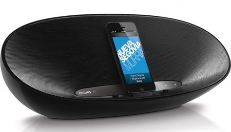DS8400, la nueva base para iPhone de Philips con forma ovoide