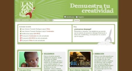Lanzanos.com, un servicio español que nos ayuda a conseguir financiamiento para nuestros proyectos