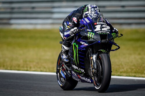 Maverick Viñales da un golpe sobre la mesa con récord incluido en la peor clasificación de Marc Márquez en MotoGP