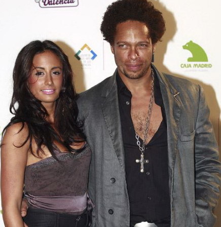 Gary Dourdan y su churri española, de concierto en Valencia