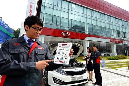 El diagnóstico de los Hyundai y Kia será más fácil con una tableta