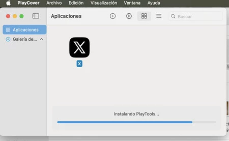 Instalación y arranque de aplicaciones en PlayCover