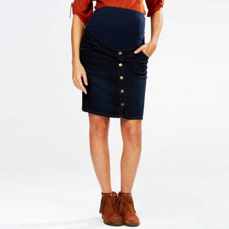 Falda Premama Denim
