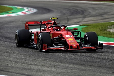 Leclerc Monza F1 2019