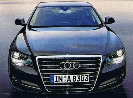 Nuevo Audi A8, otro que se destapa antes de tiempo