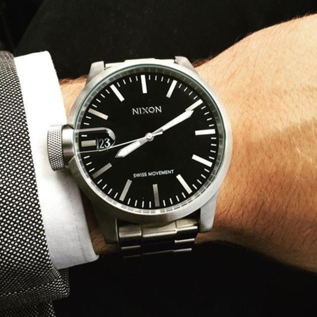Carácter de la tierra negra: reloj Chronicle de Nixon