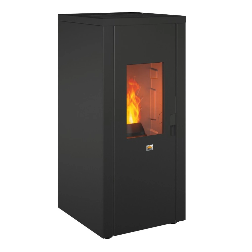 Estufa de pellet AMG Krone 8Kw negro